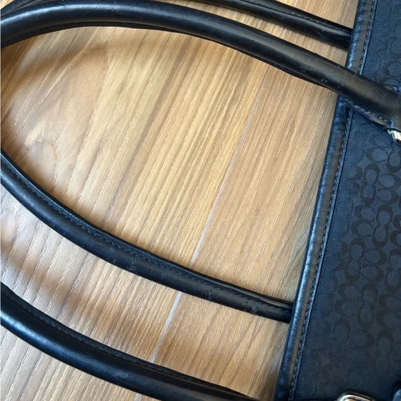 Vintage Coach 3602 Large Signature Tote Bag - Picture 9 of 11